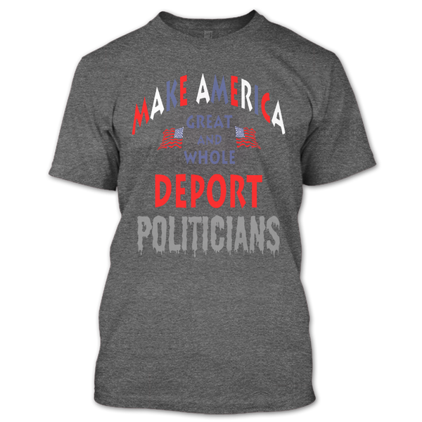 A black t-shirt with the shopify logo