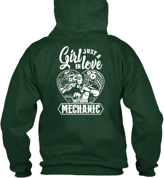 Just A Girl In Love With A Mechanic T Shirt, Being A Mechanic T Shirt
