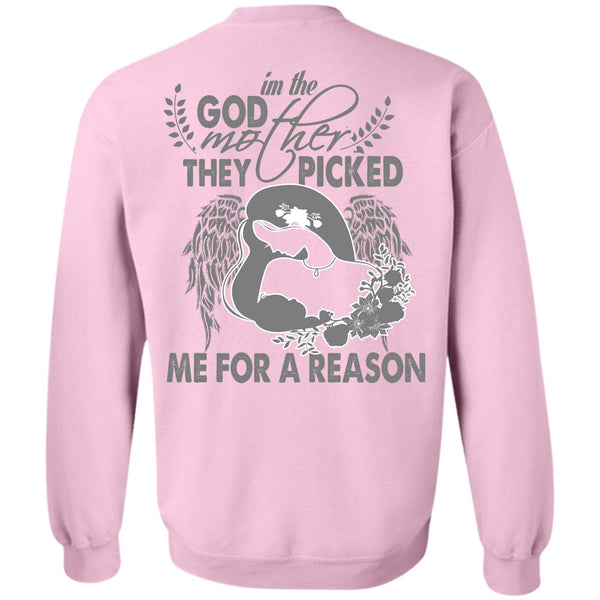 I Love Mom T Shirt, I'm The Godmother Sweatshirt