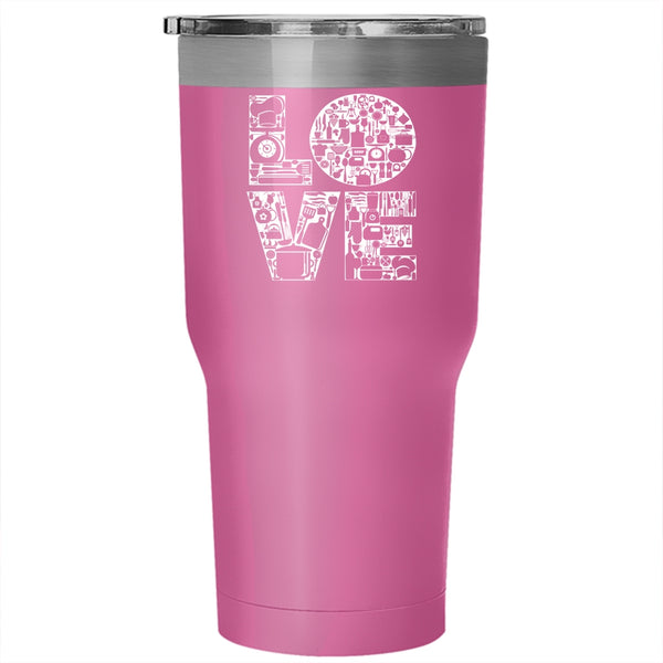 Love Chef Tumbler 30 oz Stainless Steel, Cool Gift For Kitchener Travel Mug