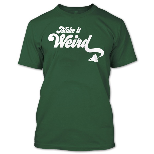 A black t-shirt with the shopify logo