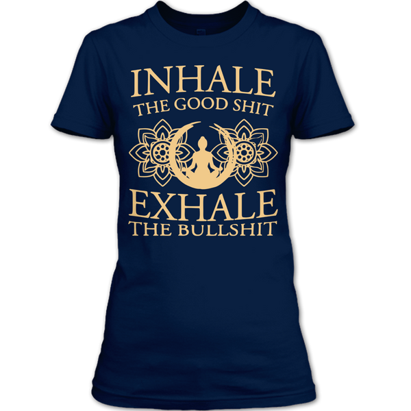 A black t-shirt with the shopify logo