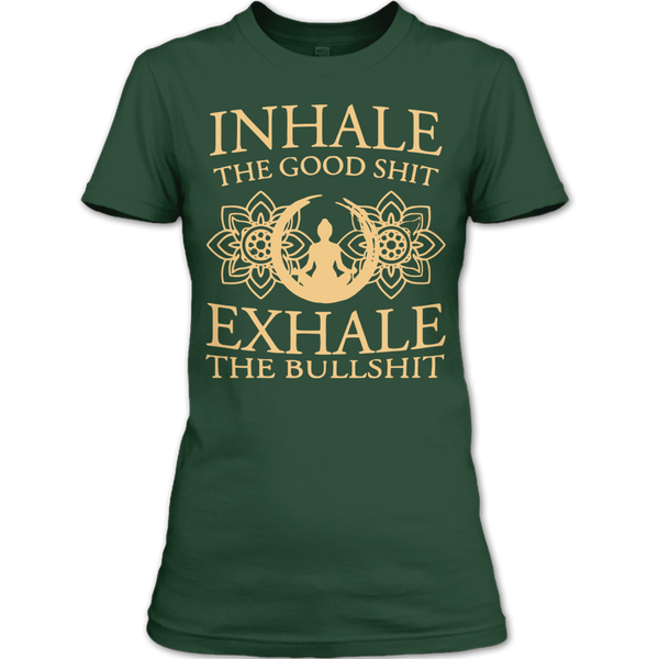 A black t-shirt with the shopify logo