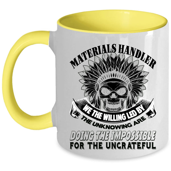 Cool Materials Handler Coffee Mug, Awesome Materials Handler Accent Mug