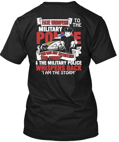 A black t-shirt with the shopify logo