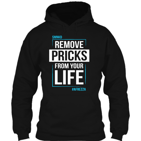 A black t-shirt with the shopify logo