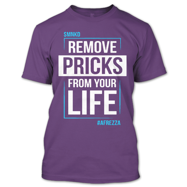 A black t-shirt with the shopify logo