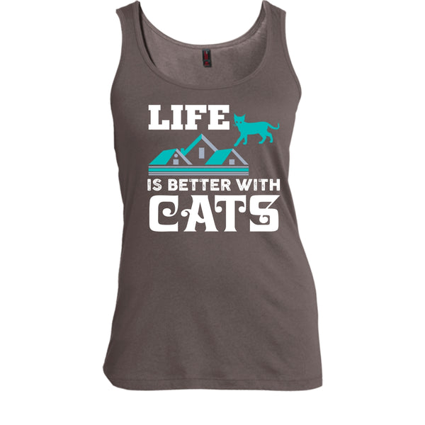 Life Is Better With Cats Shirt, I Am A Cat Lover Shirt