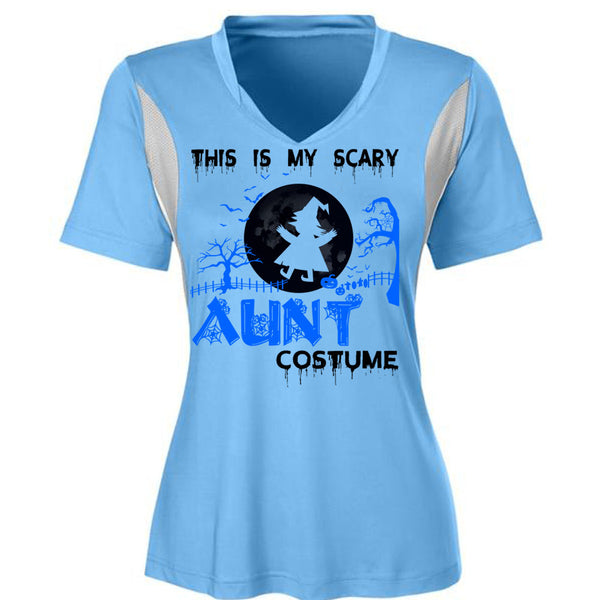 This Is My Scary Aunt Costume T Shirt, Wait For Halloween T Shirt, Awesome T-Shirts