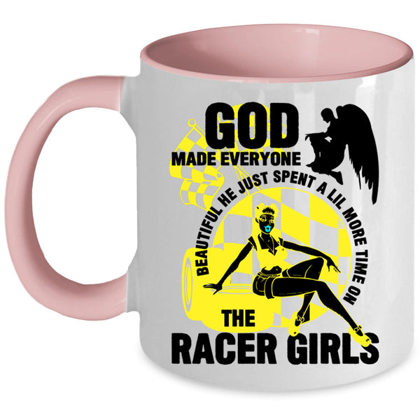 Cool Gift For Racer Girls Coffee Mug, The Racer Girls Accent Mug