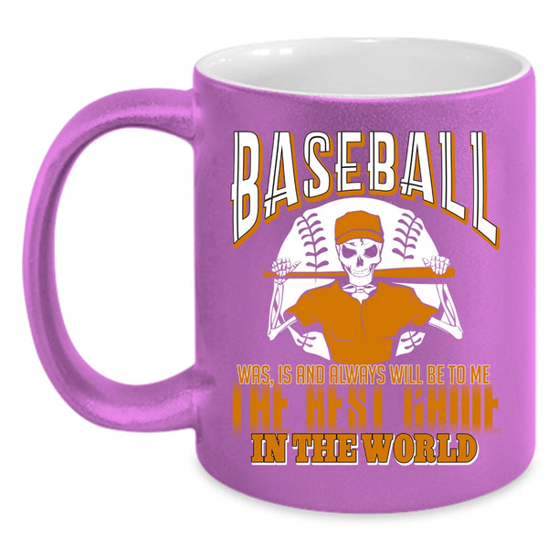 Baseball Is The Best Game In The World Coffee Mug, Sport Coffee Cup