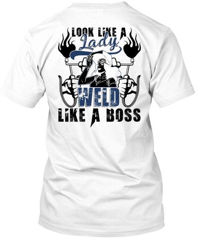 A black t-shirt with the shopify logo