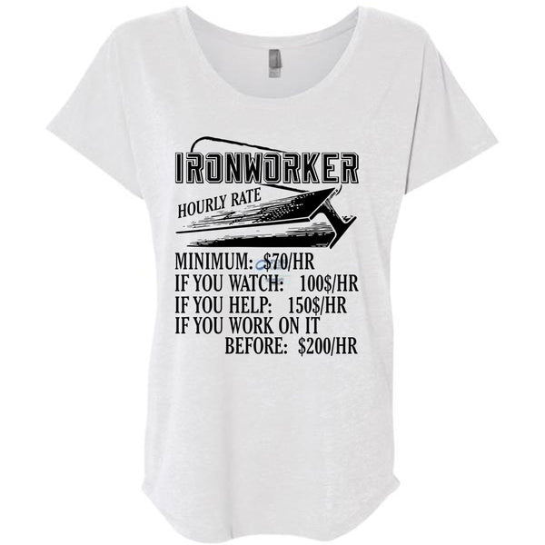 Ironworker Hourly Rate T Shirt, I Love Ironworker T Shirt, Awesome T-Shirts