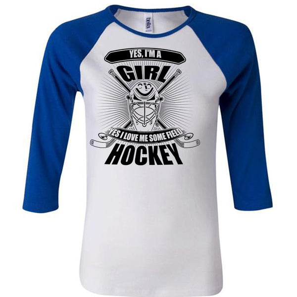 I'm A Girl T Shirt, I Love Hockey T Shirt, Awesome T-Shirts