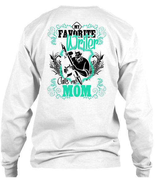 My Favorite Writer T Shirt, I Love Writing T Shirt