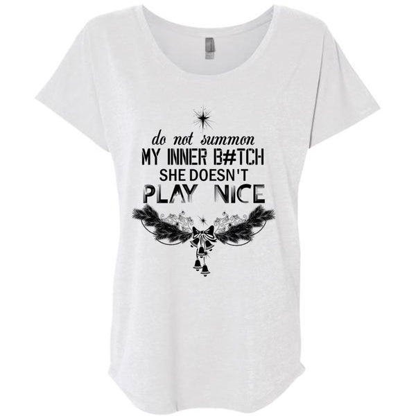 Do Not Summon My Inner T Shirt, This Girl Loves Christmas T Shirt, Awesome T-Shirts