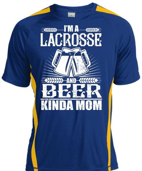 Beer Kinda Mom T Shirt, I'm A Lacrosse T Shirt, Cool Shirt