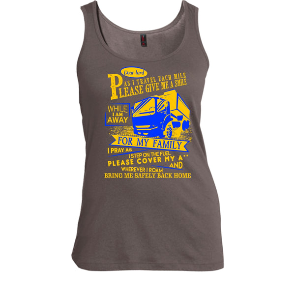 Please Give Me A Smile T Shirt, I Am A Trucker Tank Top