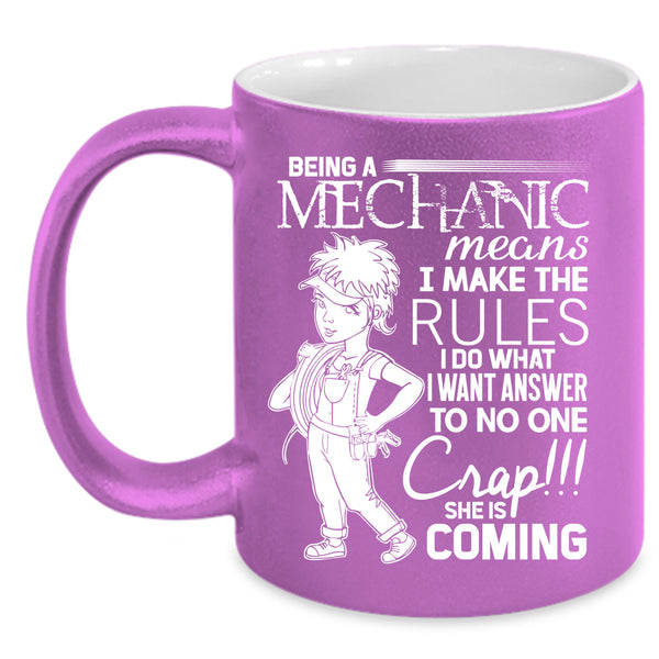 Being A Mechanic Coffee Mug, Cute Gift For Mechanics Coffee Cup