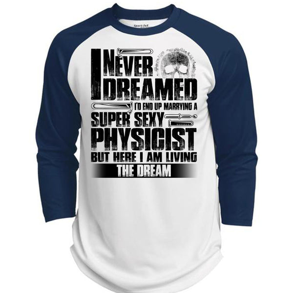 Marrying A Physicist T Shirt, I Love Physicist T Shirt, Awesome T-Shirts  (Polyester Game Baseball Jersey)