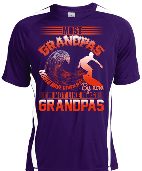 I'm Not Like Most Grandpas T Shirt, Being A Grandpa T Shirt, Cool Shirt