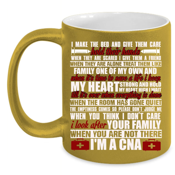 I'm A CNA Coffee Mug, Funny Gift For Nurses Coffee Cup