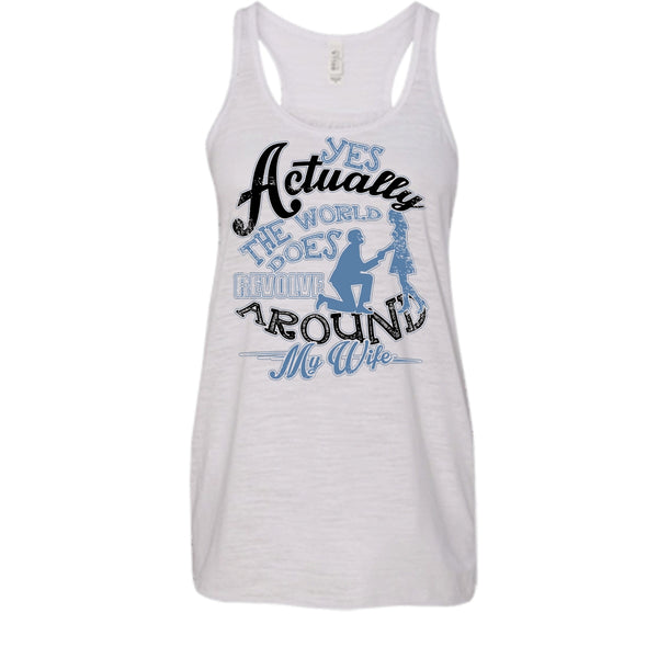 Revolve Around My Wife T Shirt, Coolest Husband Ever Tank Top