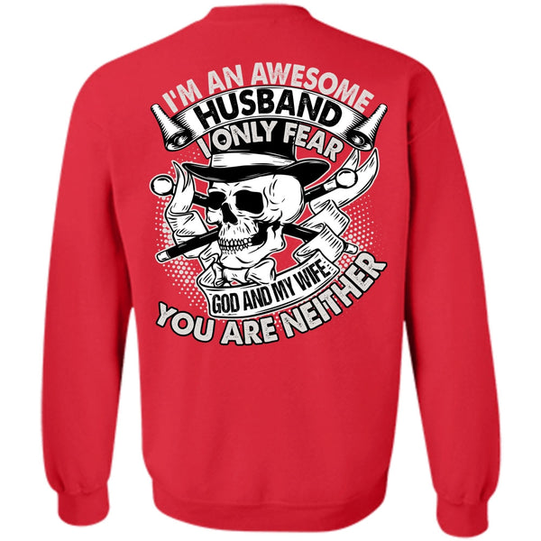 God And My Wife T Shirt, I Love Husband Sweatshirt