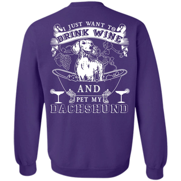 Pet My Dachshund T Shirt, I Love My Dog Sweatshirt
