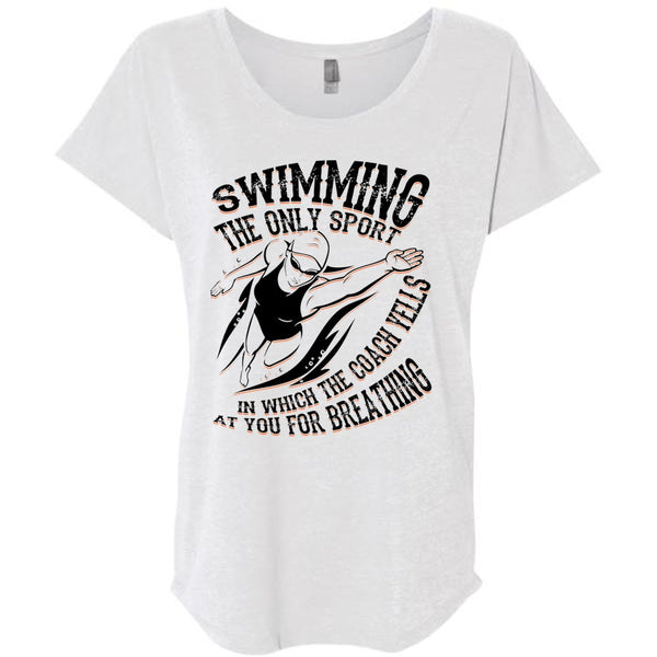 Swimming The Only Sport T Shirt, I Love Swimming T Shirt, Awesome T-Shirts