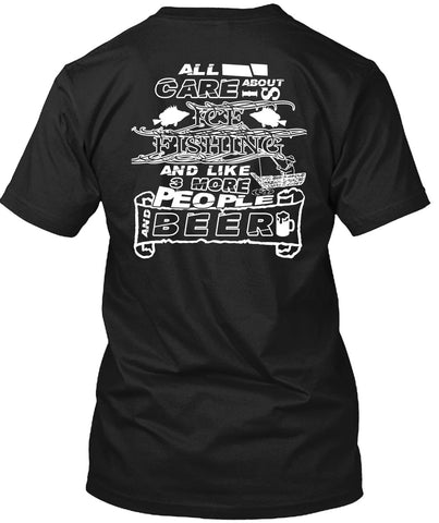 A black t-shirt with the shopify logo
