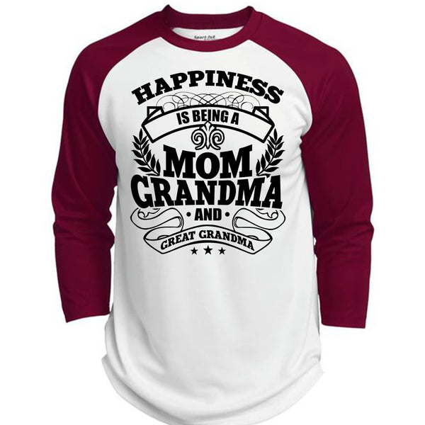 Mom Grandma And Great Grandma T Shirt, I Love Nana T Shirt, Awesome T-Shirts  (Polyester Game Baseball Jersey)