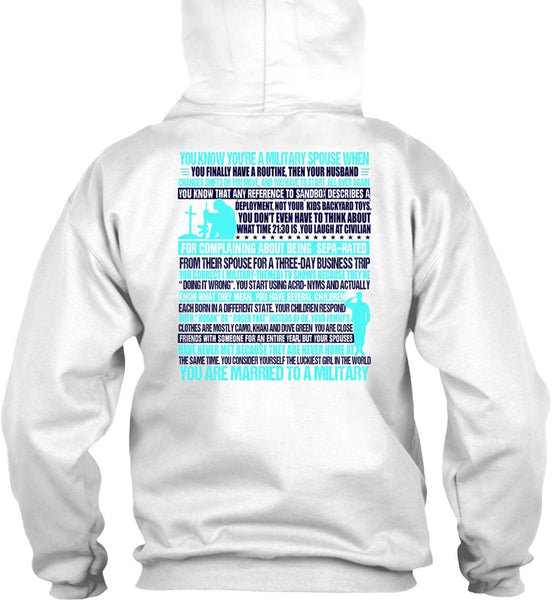 You Are Married To A Military T Shirt, I Love Veteran T Shirt