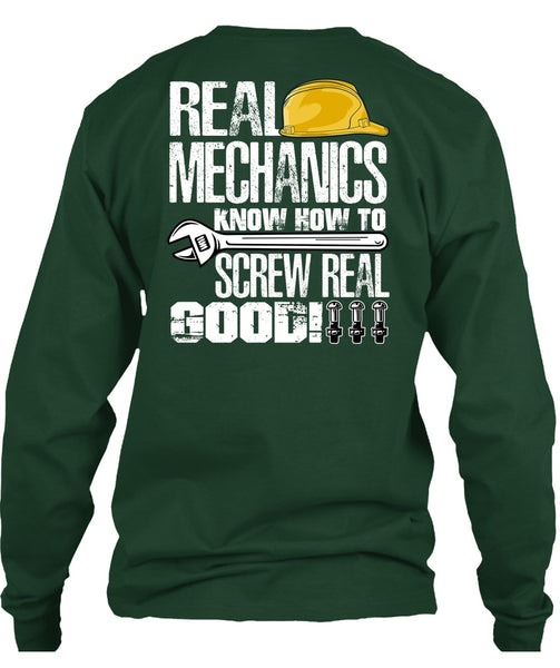 Real Mechanics T Shirt, Being A Mechanic T Shirt