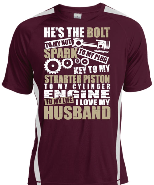 I Love My Husband T Shirt, He's The Bolt T Shirt, Cool Shirt