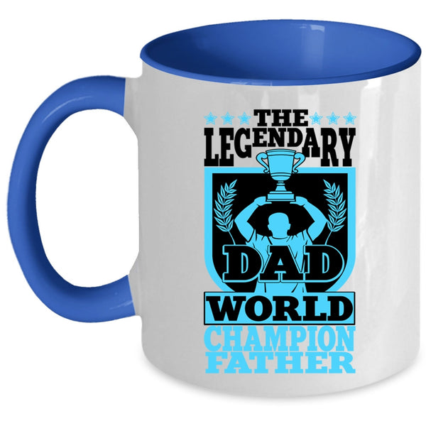 Awesome Gift For Father Coffee Mug, Best Dad Ever Accent Mug