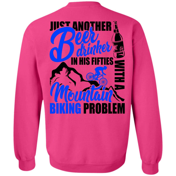 I Love Biker T Shirt, Mountain Biking Problem Sweatshirt