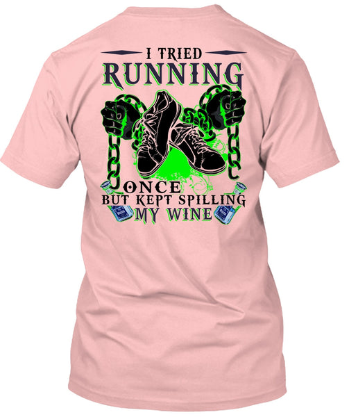 I Tried Running T Shirt, I Love Running T Shirt