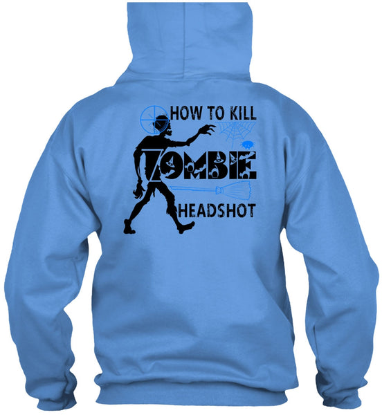 How To Kill Zombie Headshot T Shirt, Wait For Halloween T Shirt