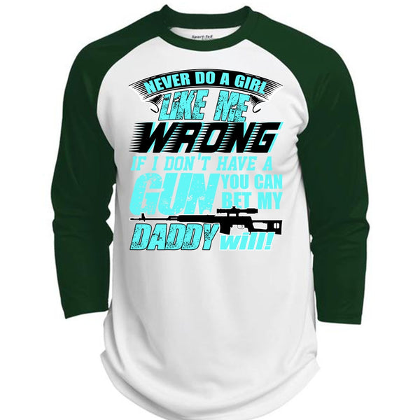 You Can Bet My Daddy Will T Shirt, I Love Gunning T Shirt, Awesome T-Shirts  (Polyester Game Baseball Jersey)