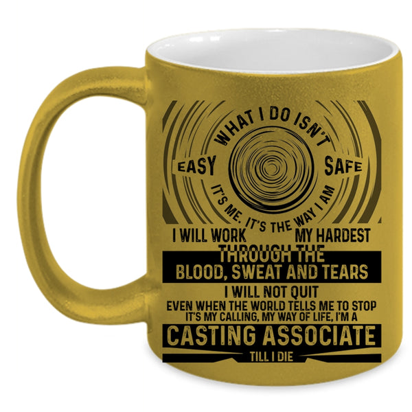 Cool Job Title Coffee Mug, I'm A Casting Associate Accent Mug