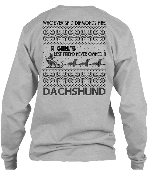 Never Owned A Dachshund T Shirt, I Love My Dog T Shirt