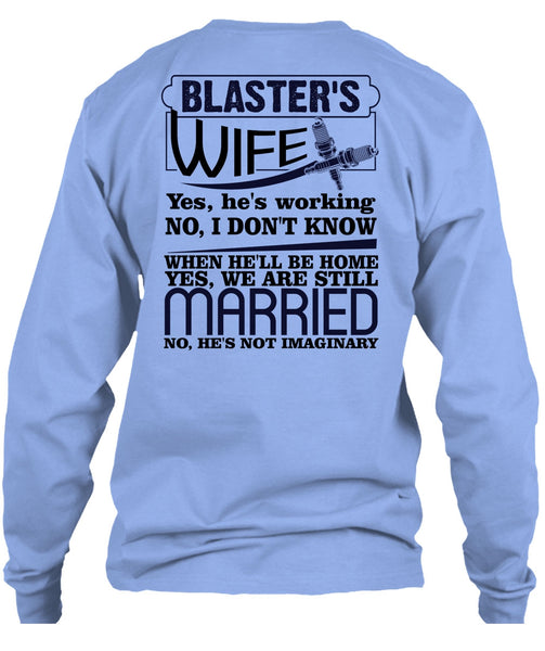 Blaster's Wife T Shirt, I Love Wife T Shirt