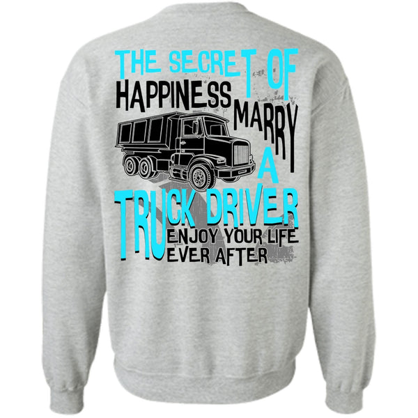 I Love Trucking T Shirt, Marry A Truck Driver Sweatshirt
