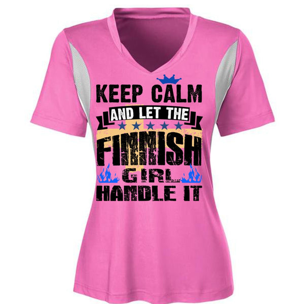 Let The Finnish Girl Handle It T Shirt, I Love Finnish T Shirt, Awesome T-Shirts