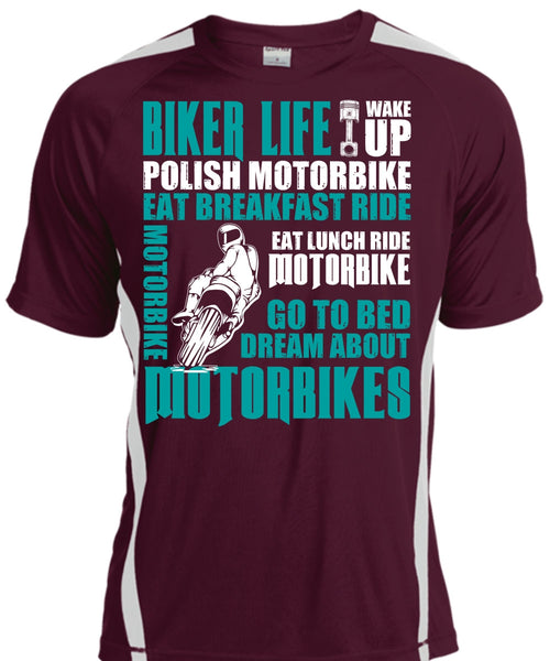 Biker Life T Shirt, Dream About Motorbikes T Shirt, Cool Shirt