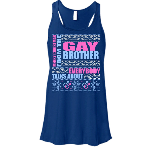Merry Christmas From The Gay brother T Shirt, Coolest Gay Brother T Shirt, Cool T Shirt