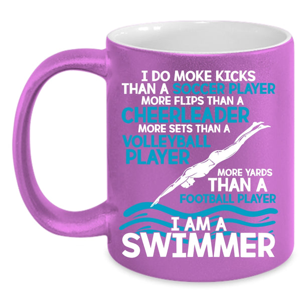 I Am A Swimmer Coffee Mug, Funny Swimming Coffee Cup