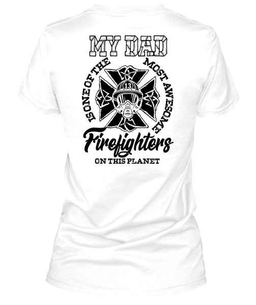 The Most Awesome Firefighter T Shirt, I Love Firefighter T Shirt