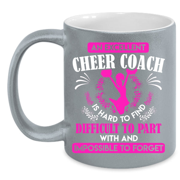 An Excellent Cheer Coach Coffee Mug, Cute Cheer Coach Coffee Cup
